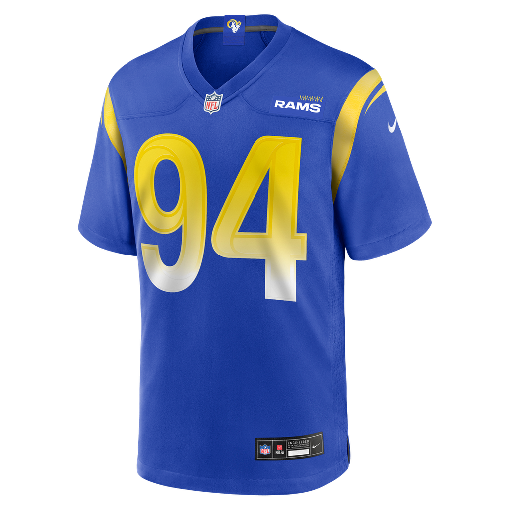 Men's Los Angeles Rams Desjuan Johnson Nike Royal Home Game Jersey