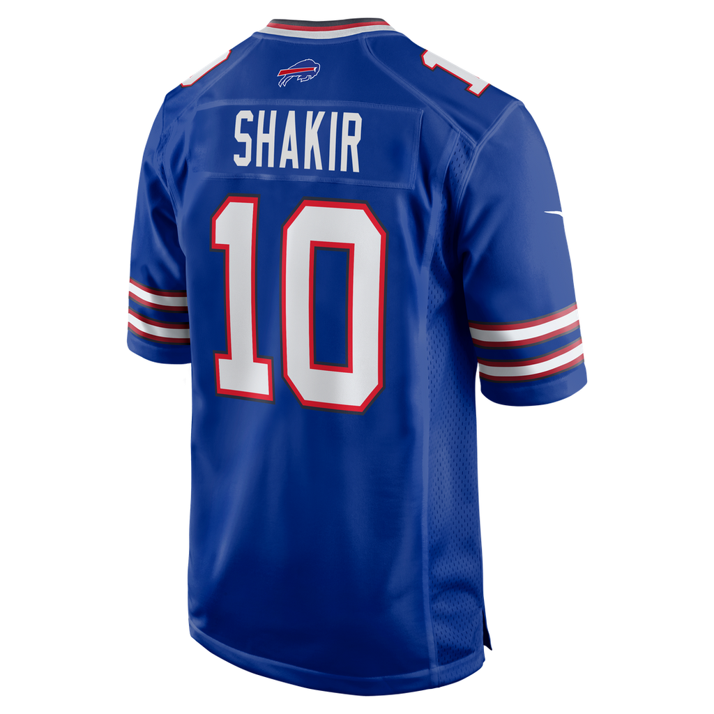 Men's Buffalo Bills Khalil Shakir Nike Royal Game Jersey