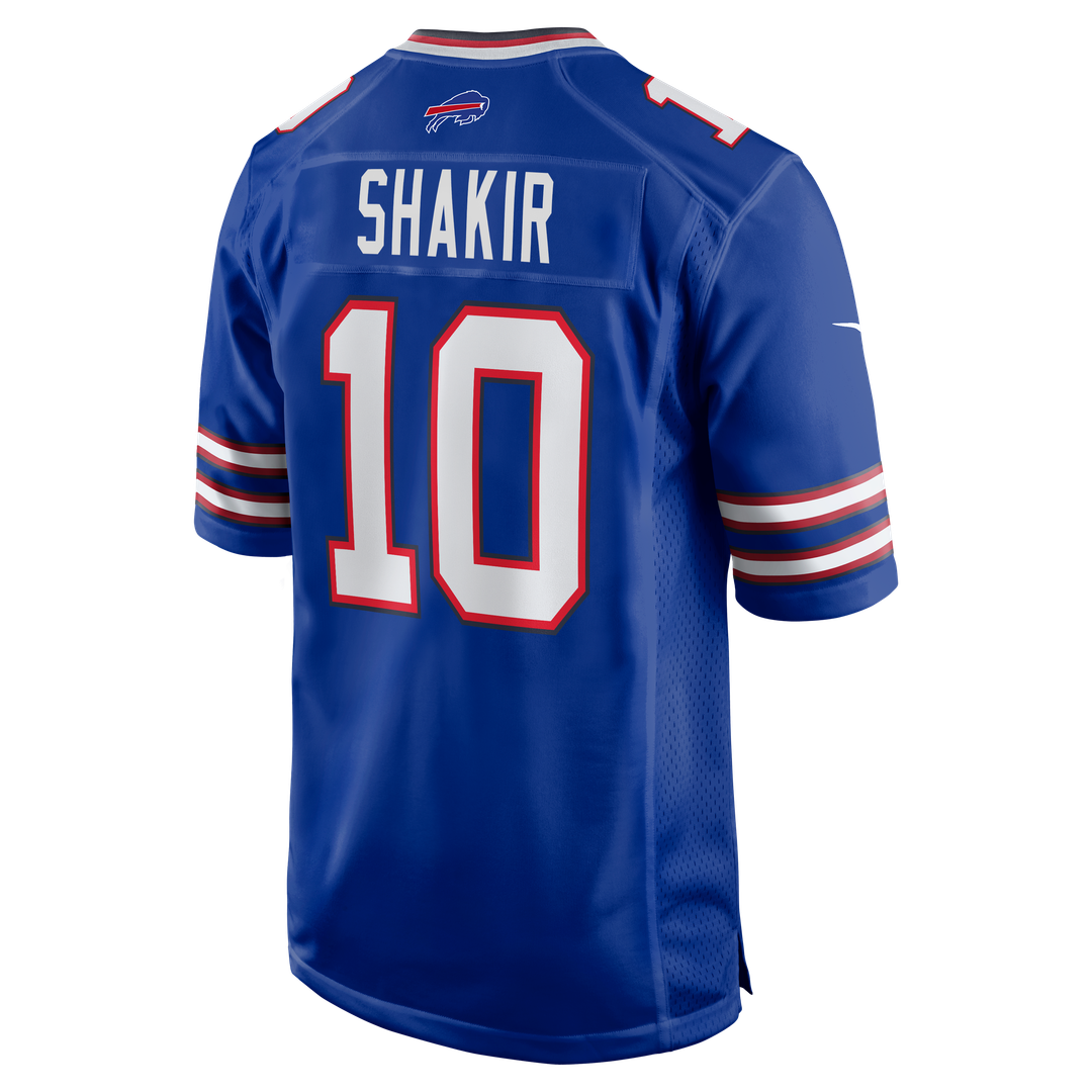 Men's Buffalo Bills Khalil Shakir Nike Royal Game Jersey