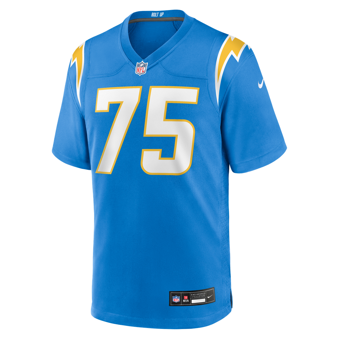 Men's Los Angeles Chargers Bradley Bozeman Nike  Powder Blue  Game Jersey