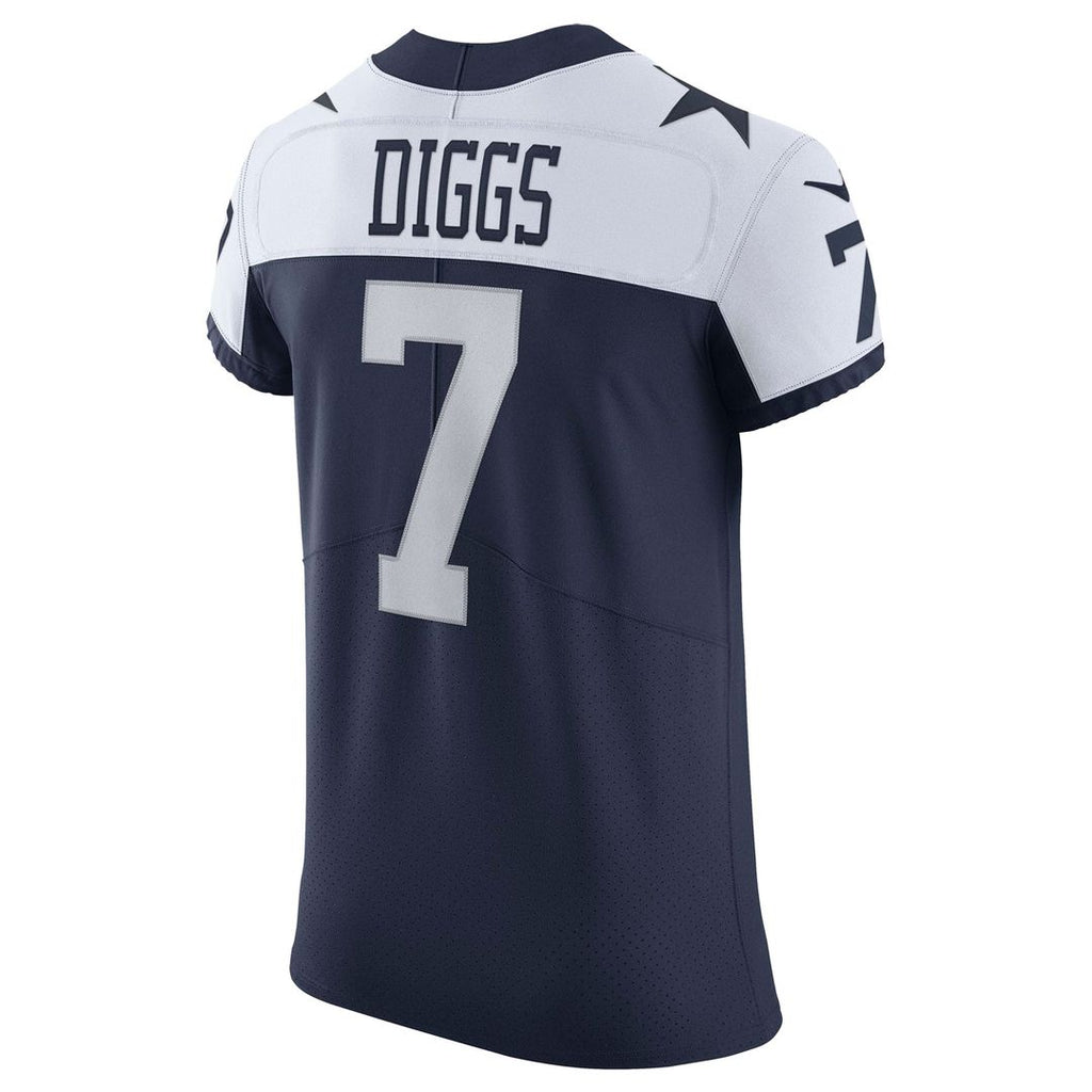 Men's Dallas Cowboys Trevon Diggs Nike White Vapor Elite Jersey