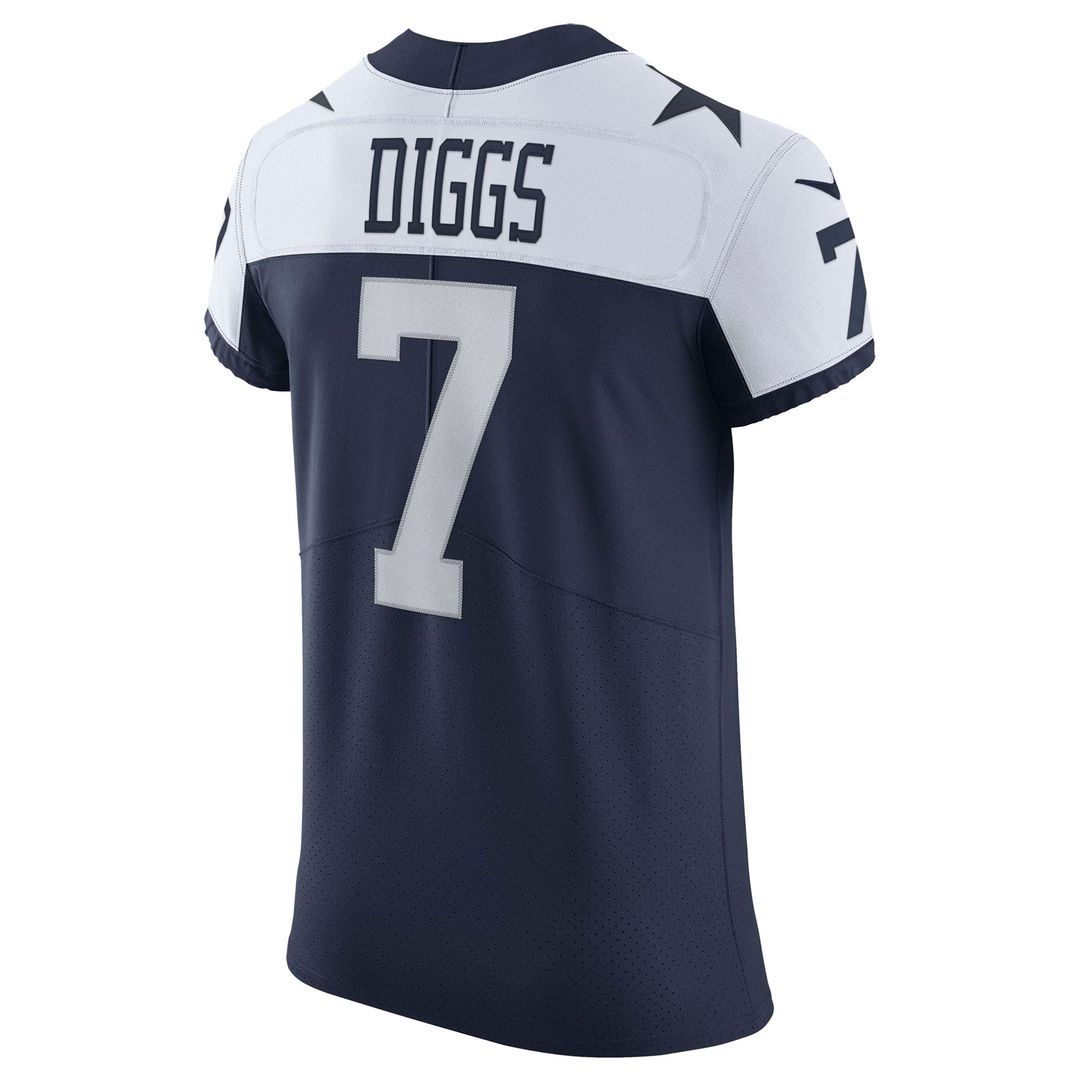 Men's Dallas Cowboys Trevon Diggs Nike White Vapor Elite Jersey