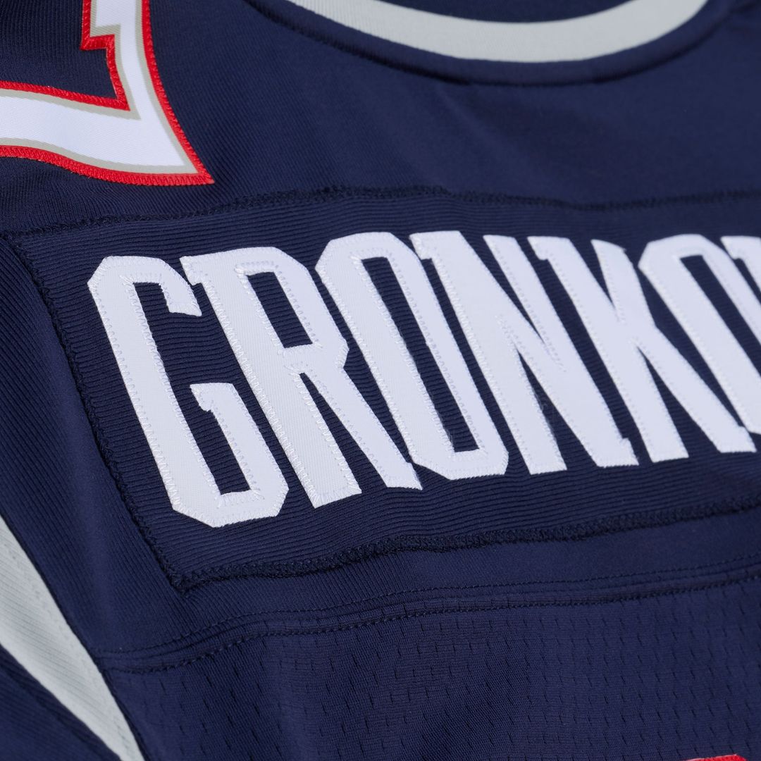 Men's New England Patriots Rob Gronkowski Mitchell & Ness Navy Big & Tall 2010 Legacy Retired Player Jersey