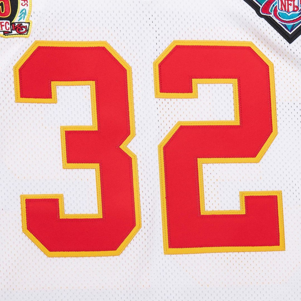 Men's Kansas City Chiefs 1994 Marcus Allen Mitchell & Ness White Authentic Throwback Retired Player Jersey