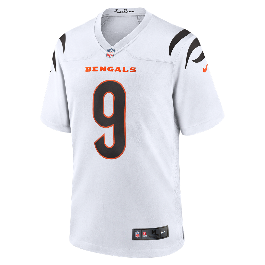 Men's Cincinnati Bengals Joe Burrow Nike Orange Alternate Game Jersey