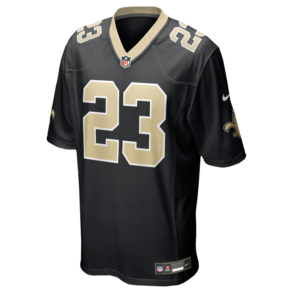 Men's New Orleans Saints Julian Blackmon Nike  Black Team Game Jersey