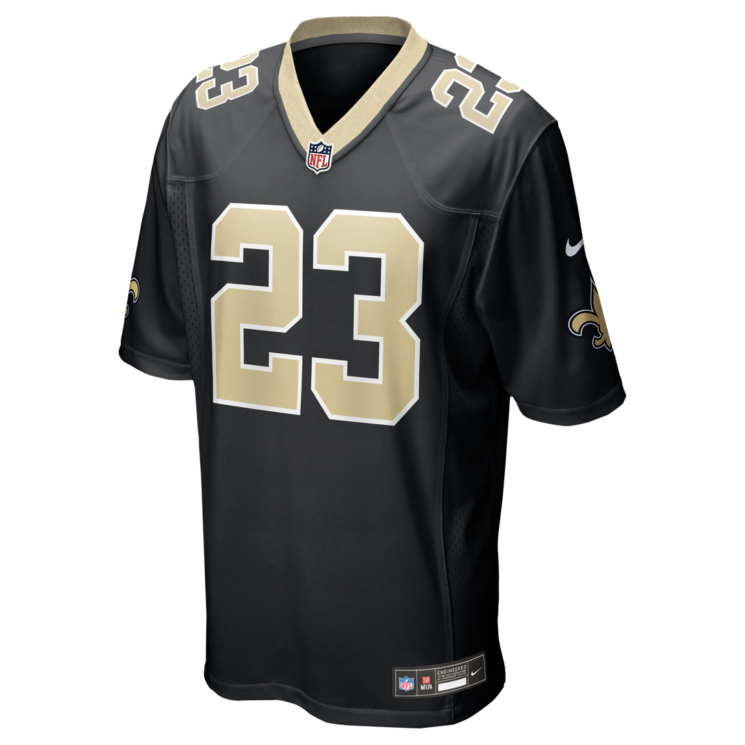 Men's New Orleans Saints Julian Blackmon Nike  Black Team Game Jersey