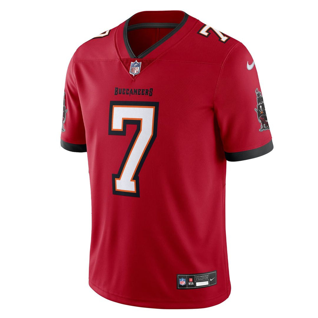 Men's Tampa Bay Buccaneers Bucky Irving Nike Red Vapor Untouchable Stitched Limited Jersey