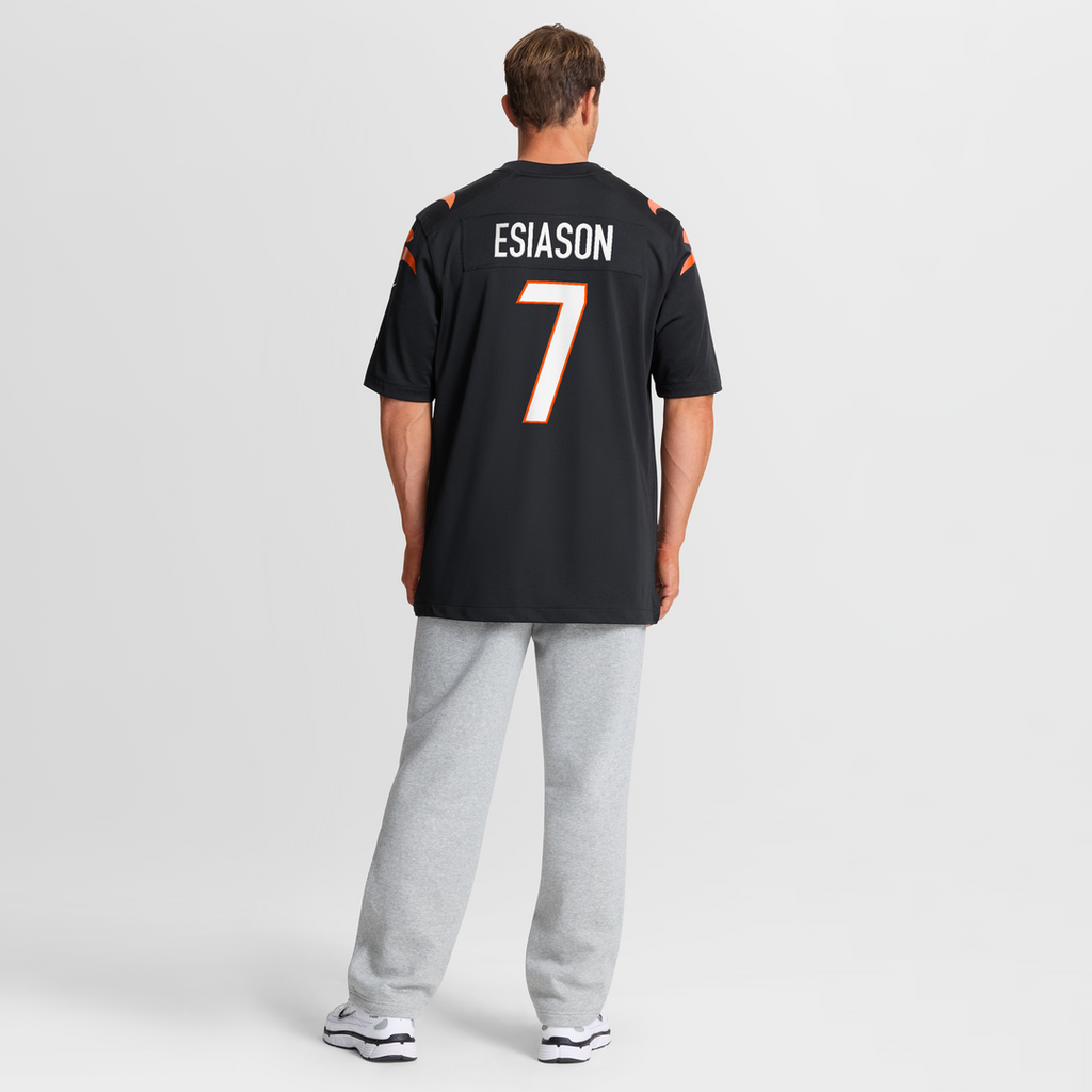Men's Cincinnati Bengals Boomer Esiason Nike Black Retired Player Jersey