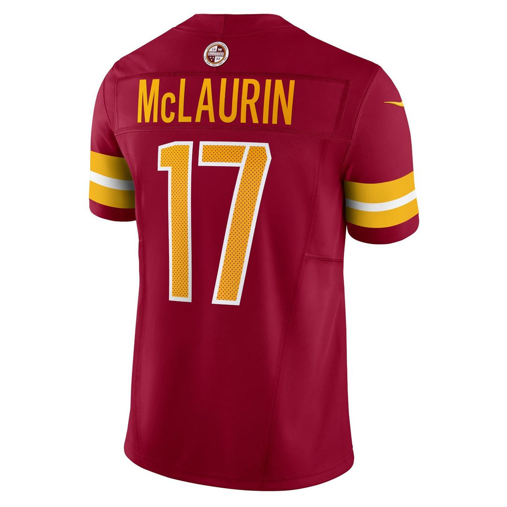 Men's Washington Commanders Terry McLaurin Nike White Vapor F.U.S.E. Limited Jersey