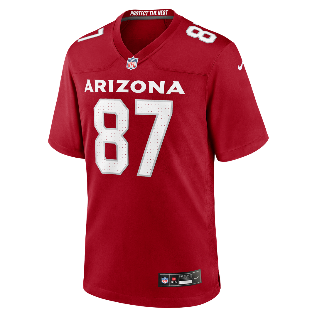 Men's Arizona Cardinals Tip Reiman Nike  Cardinal Team Game Jersey