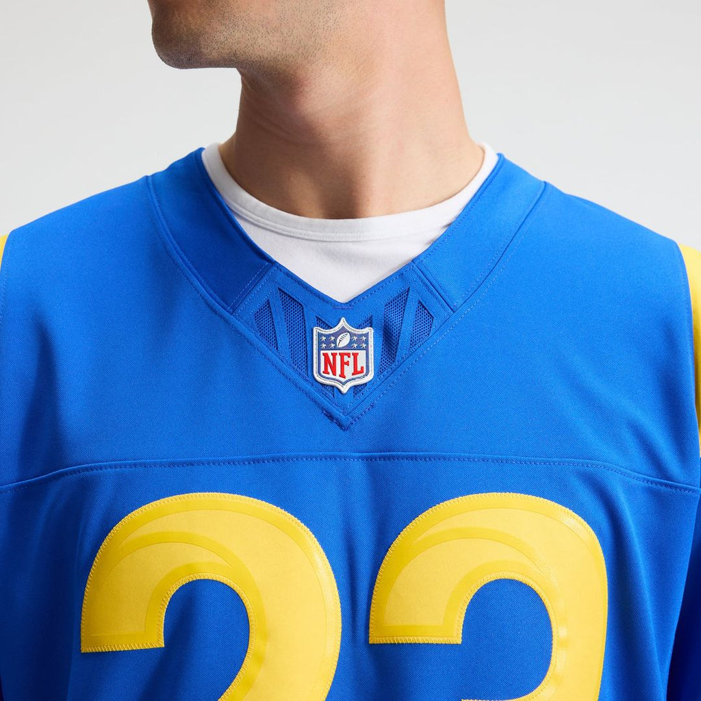 Men's Los Angeles Rams Kyren Williams Nike Royal Team Vapor F.U.S.E. Stitched Limited Jersey