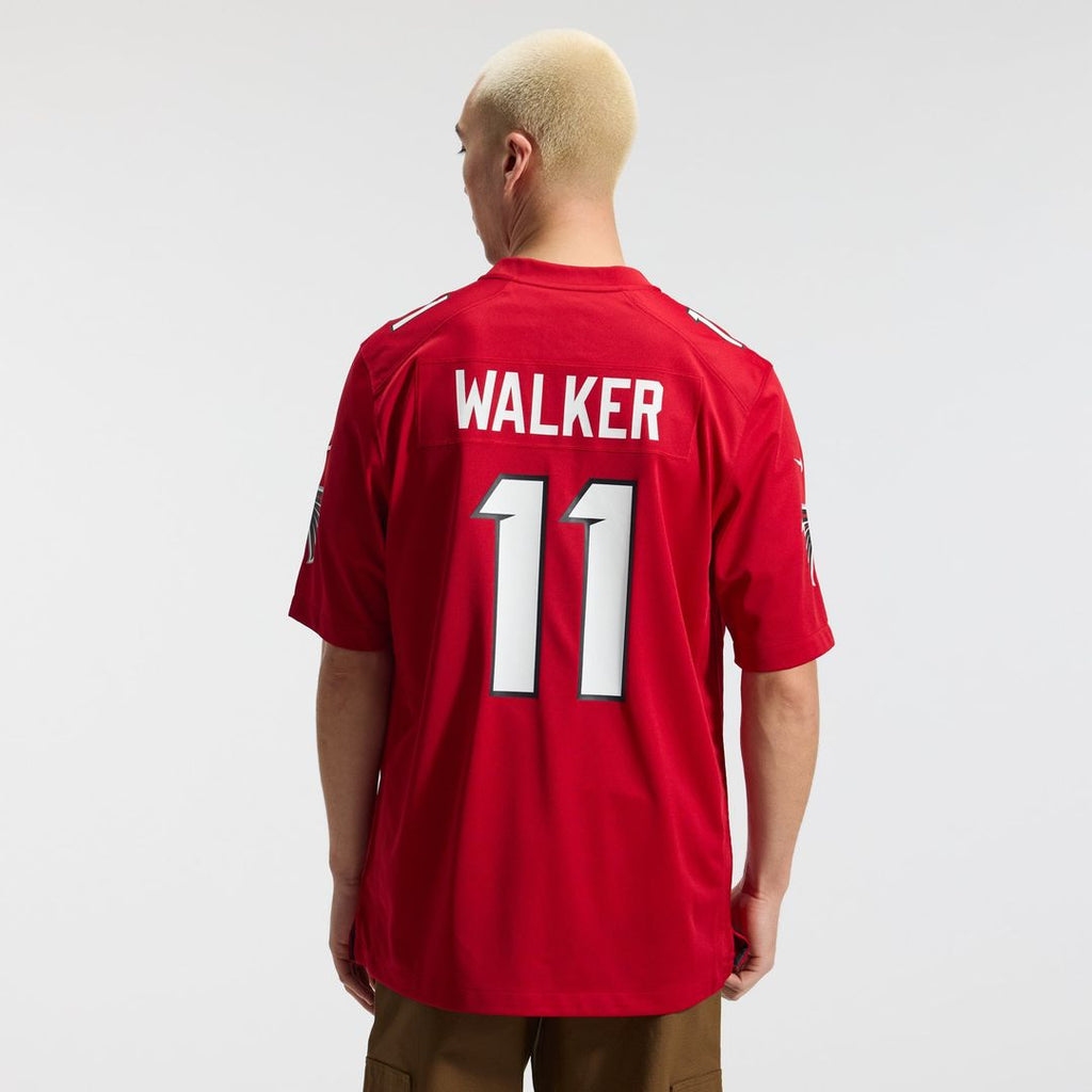 Men's Atlanta Falcons Jalon Walker Nike Red Game Jersey