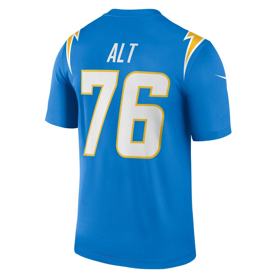 Men's Los Angeles Chargers Joe Alt Nike Powder Blue Legend Player Performance Top