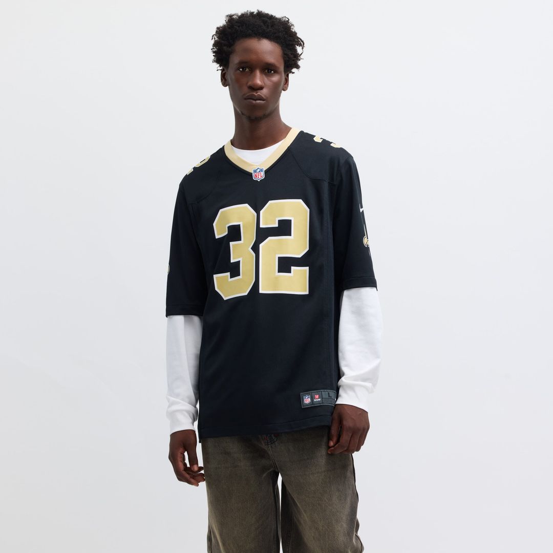 Men's New Orleans Saints Tyrann Mathieu Nike Black Game Jersey