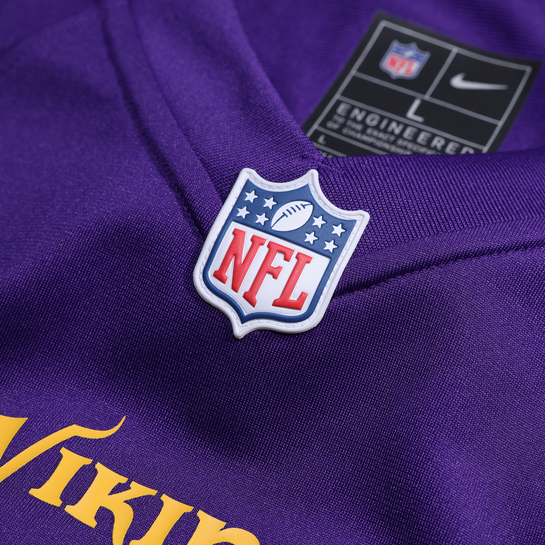 Men's Minnesota Vikings Isaiah Rodgers Nike  Purple Team Game Jersey