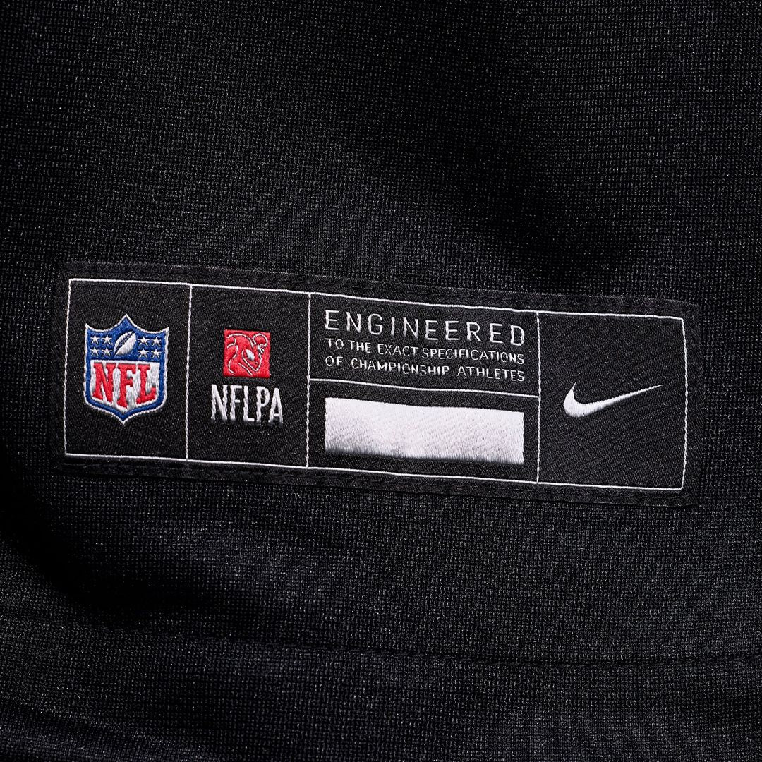 Men's Carolina Panthers Tetairoa McMillan Nike Black Team Game Jersey