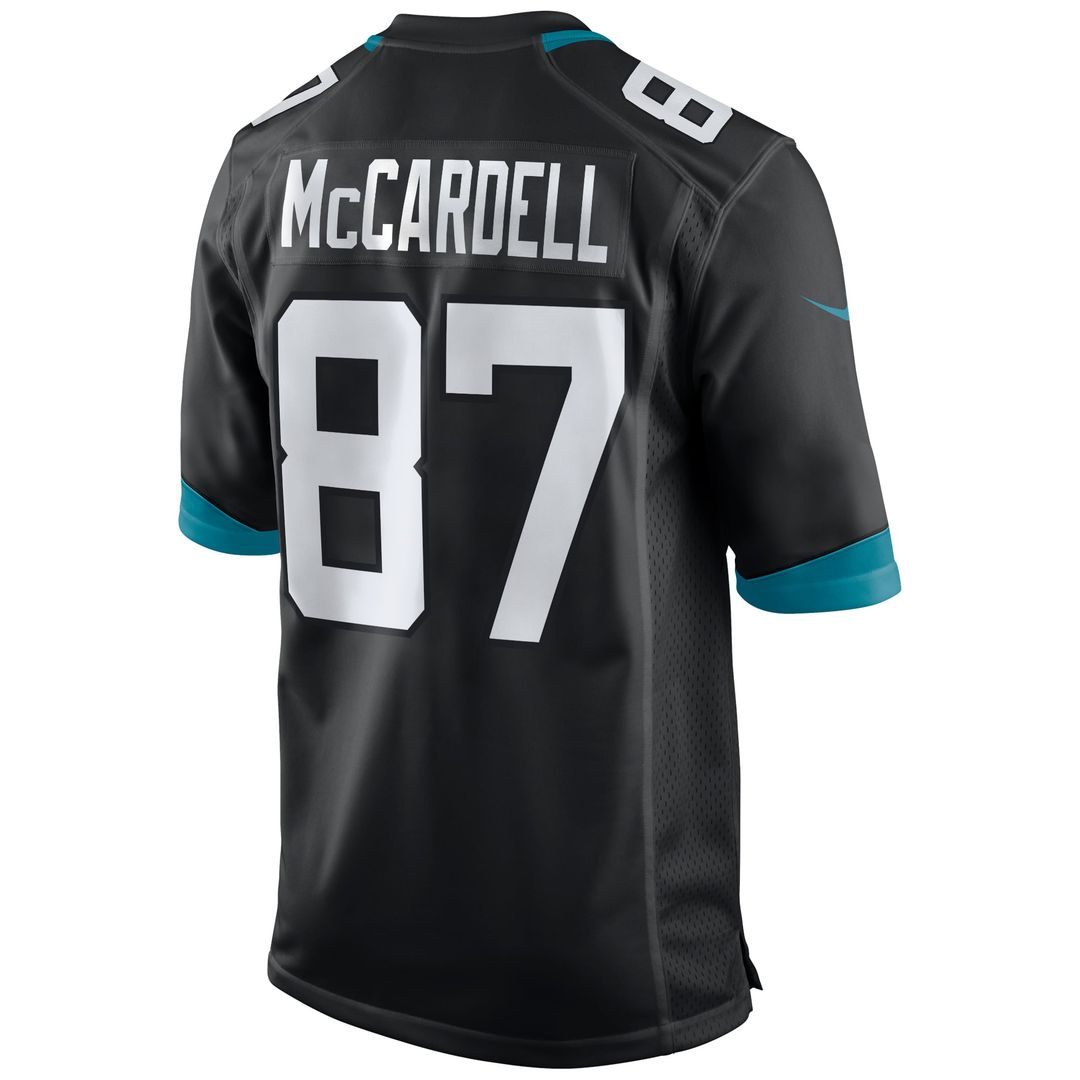 Men's Jacksonville Jaguars Keenan McCardell Nike Black Retired Player Alternate Game Jersey