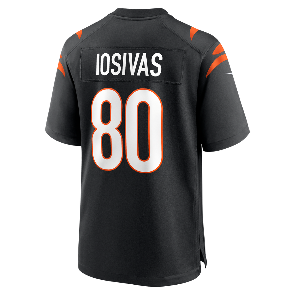 Men's Cincinnati Bengals Andrei Iosivas Nike  Black Team Game Jersey