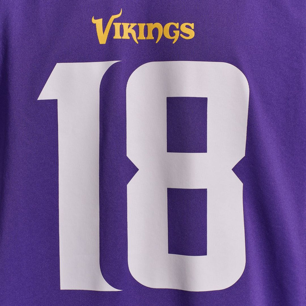 Men's Minnesota Vikings Justin Jefferson Nike White Game Player Jersey