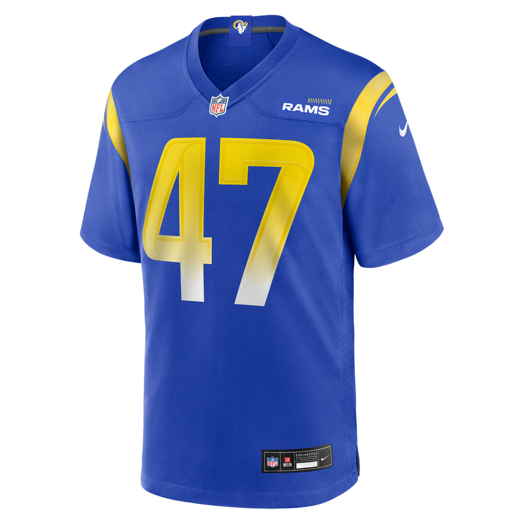 Men's Los Angeles Rams Alex Ward Nike Royal Home Game Jersey