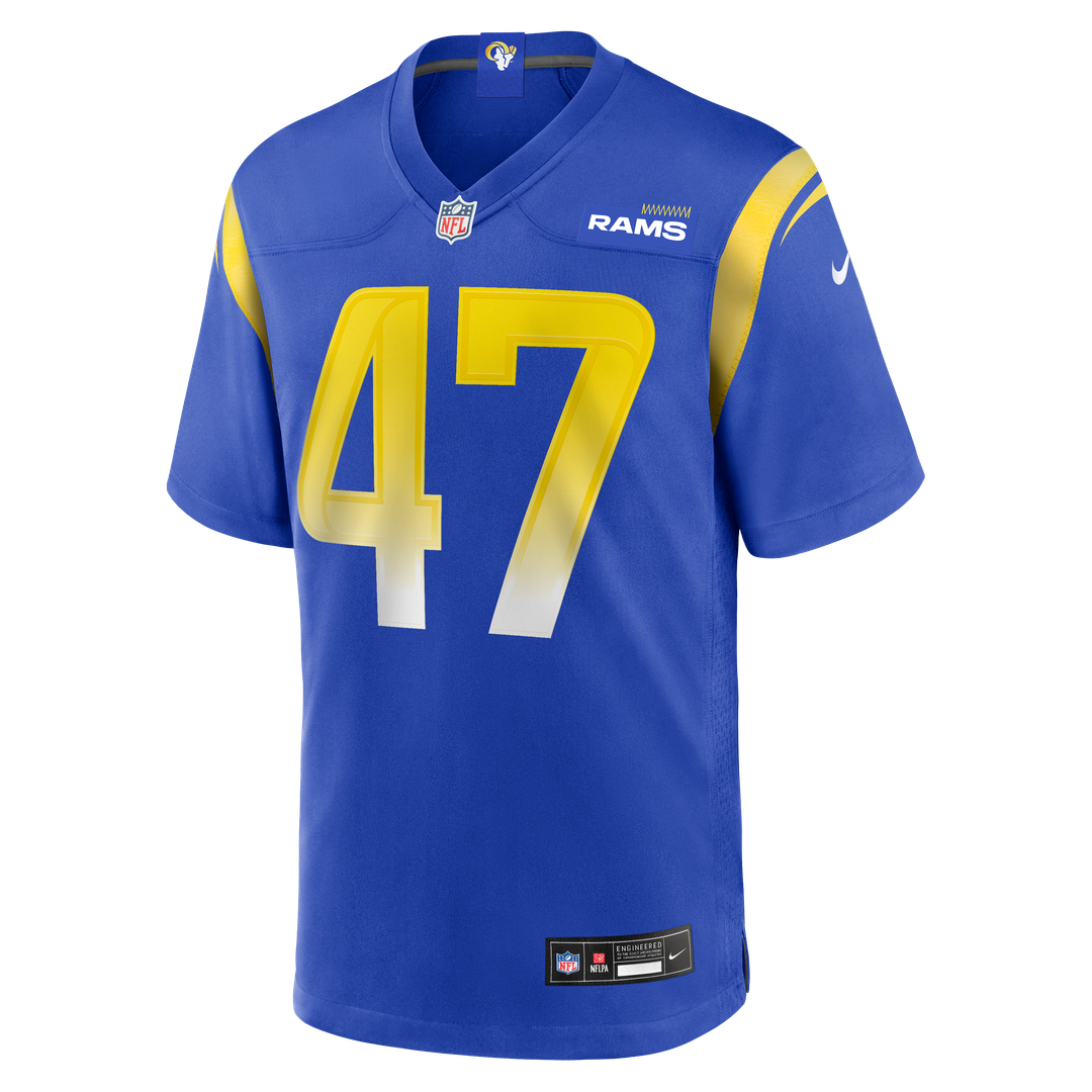 Men's Los Angeles Rams Alex Ward Nike Royal Home Game Jersey