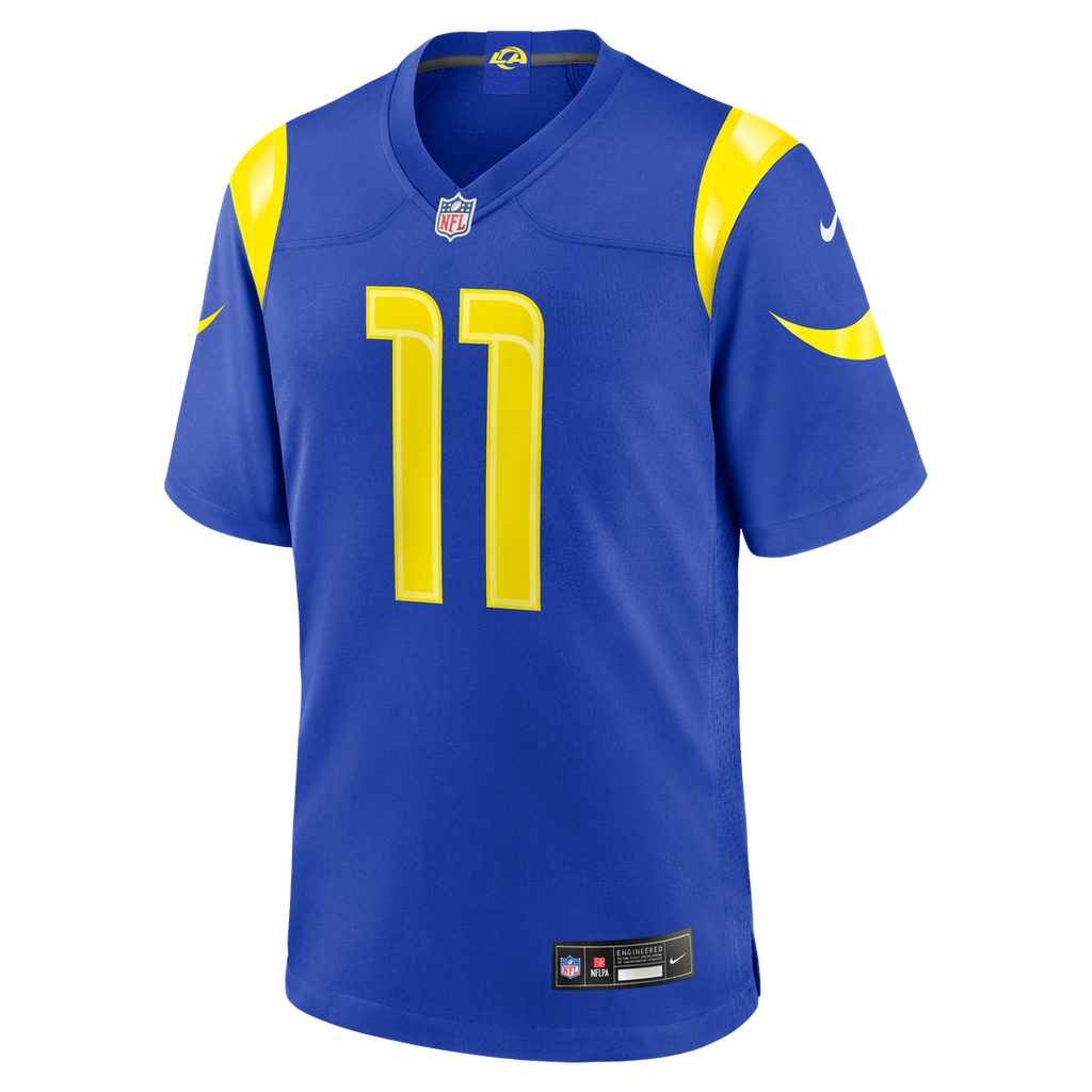 Men's Los Angeles Rams Keir Thomas Nike Royal Team Game Jersey