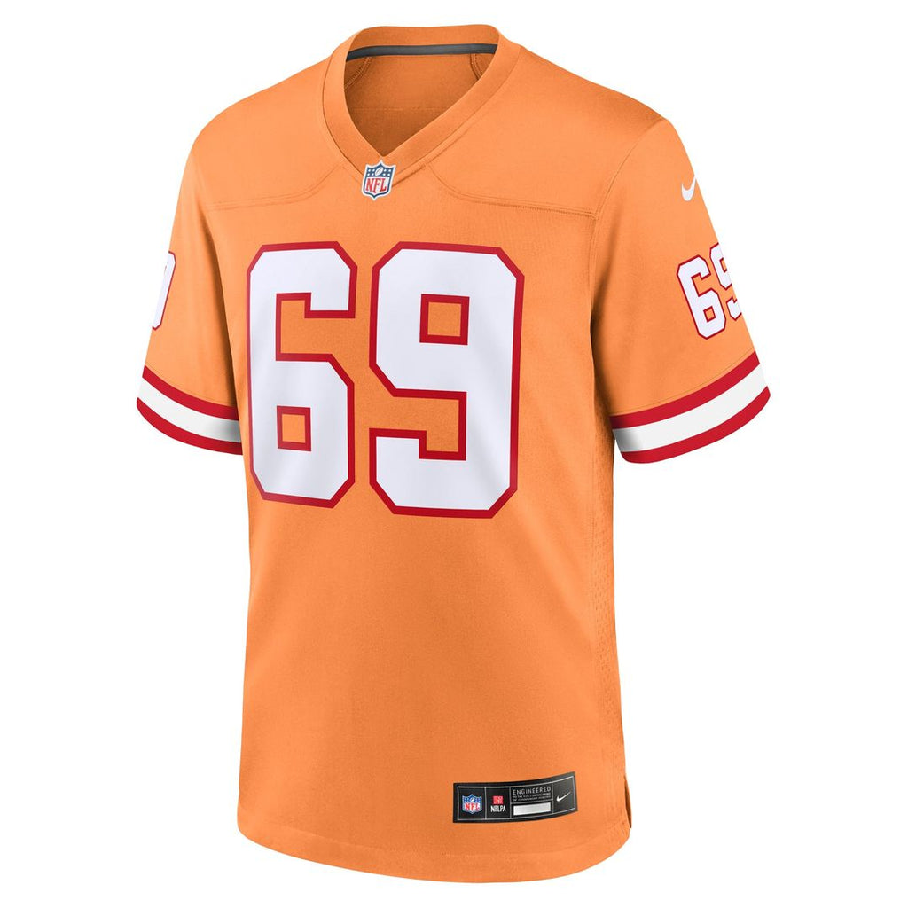 Men's Tampa Bay Buccaneers Cody Mauch Nike Orange Alternate Game Jersey