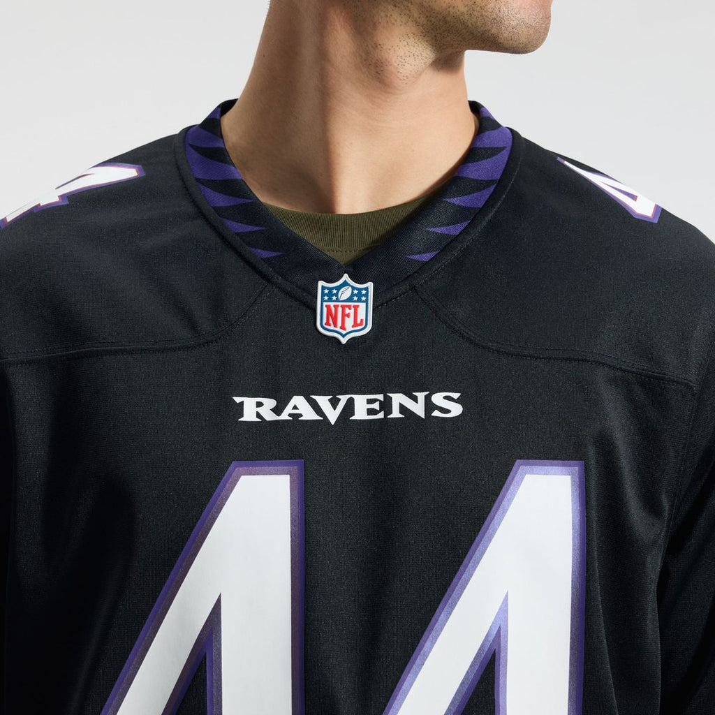 Men's Baltimore Ravens Marlon Humphrey Nike Black Alternate Game Jersey