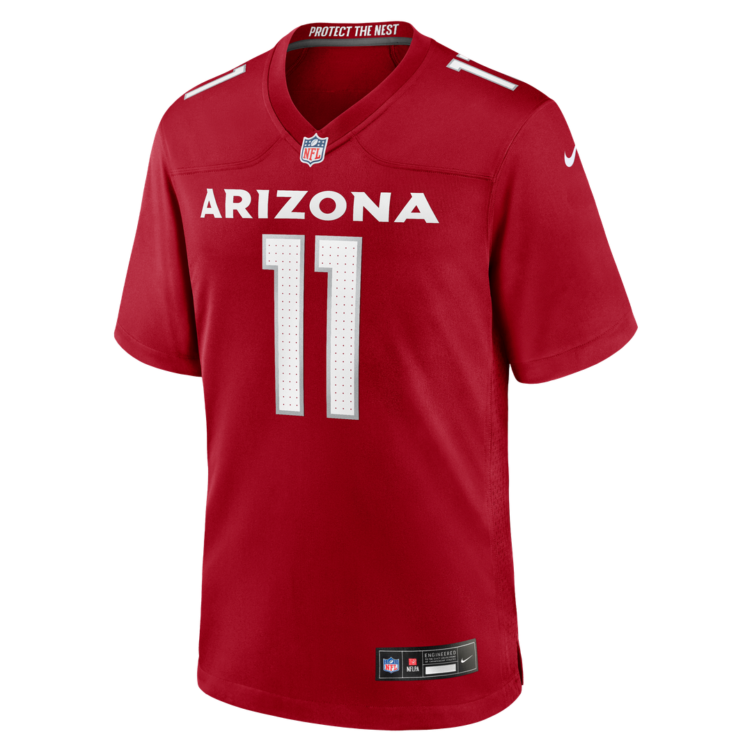 Men's Arizona Cardinals Larry Fitzgerald Nike  Cardinal Team Retired Game Jersey