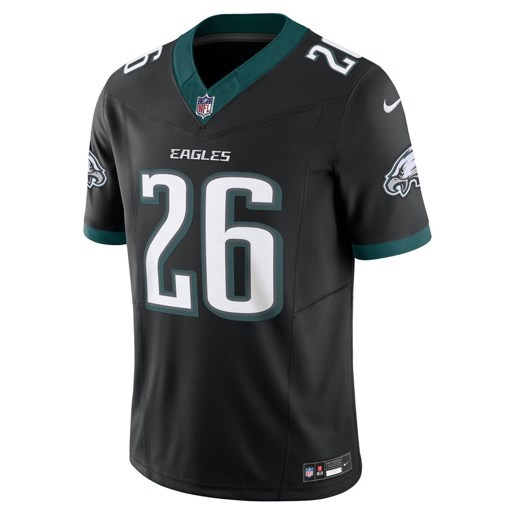 Men's Philadelphia Eagles Saquon Barkley Nike Black Vapor F.U.S.E. Limited Jersey