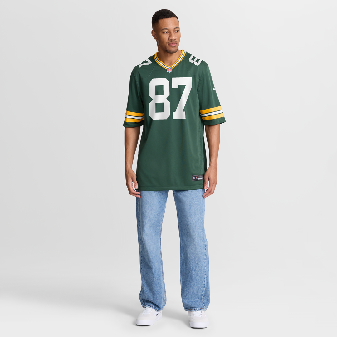 Men's Green Bay Packers Willie Davis Nike Green Game Retired Player Jersey