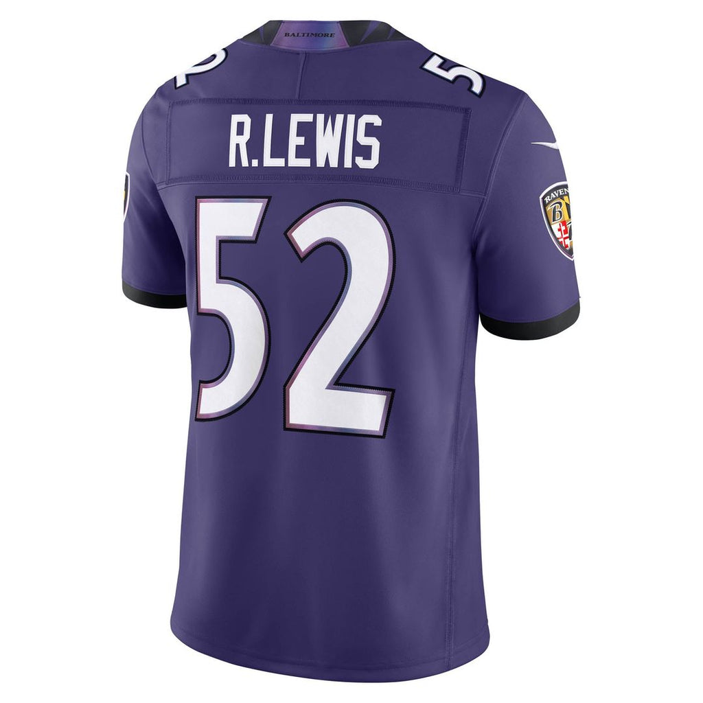 Men's Baltimore Ravens Ray Lewis Nike Black Alternate Vapor F.U.S.E. Stitched Retired Player Limited Jersey