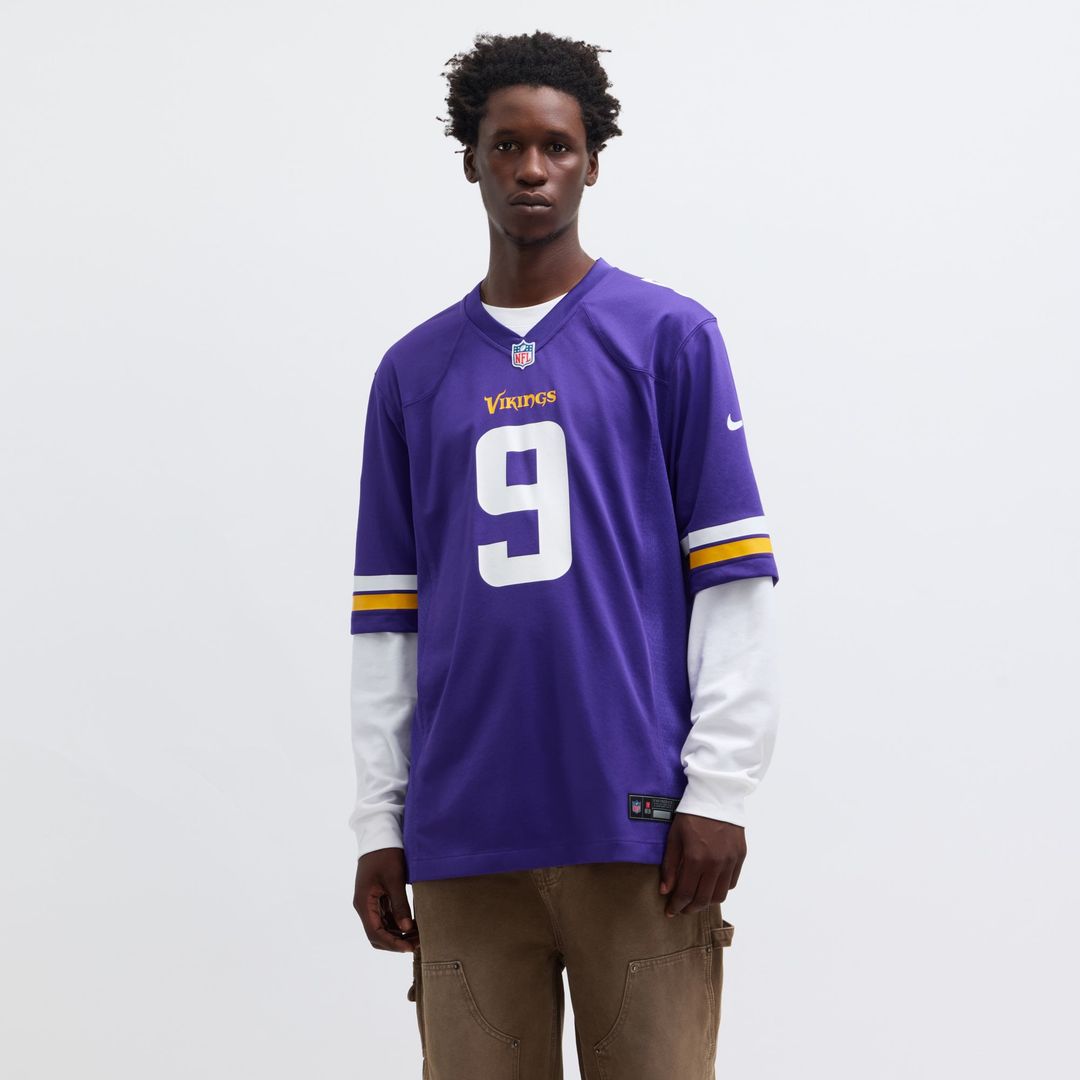 Men's Minnesota Vikings J.J. McCarthy Nike Purple  Player Game Jersey