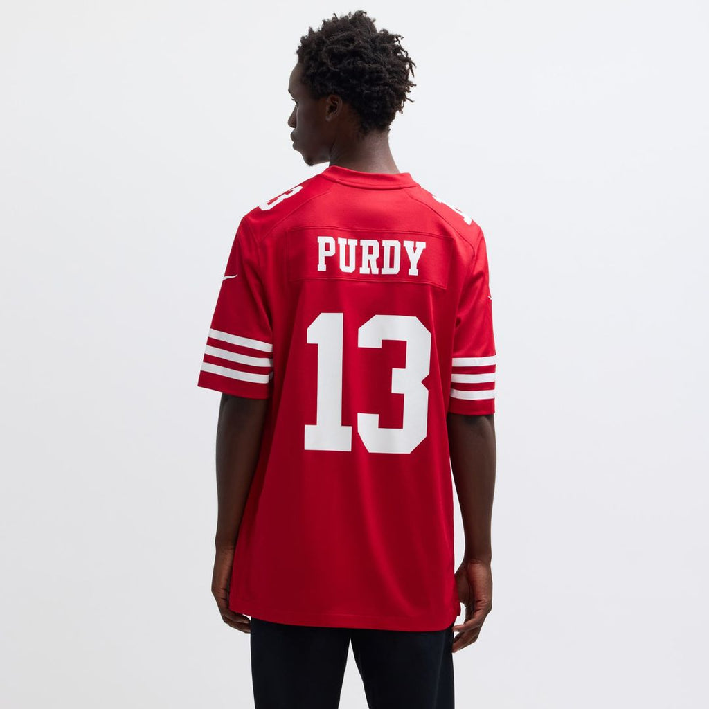 Men's San Francisco 49ers Brock Purdy Nike Scarlet Game Player Jersey