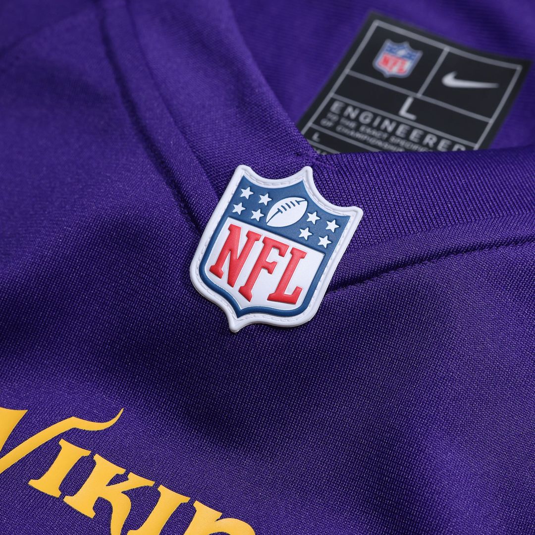 Men's Minnesota Vikings Sean Mannion Nike  Purple  Game Jersey