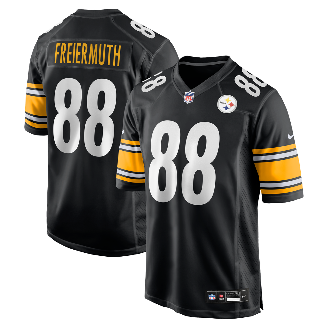 Men's Pittsburgh Steelers Pat Freiermuth Nike Gold Alternate 1933 Throwback Game Jersey