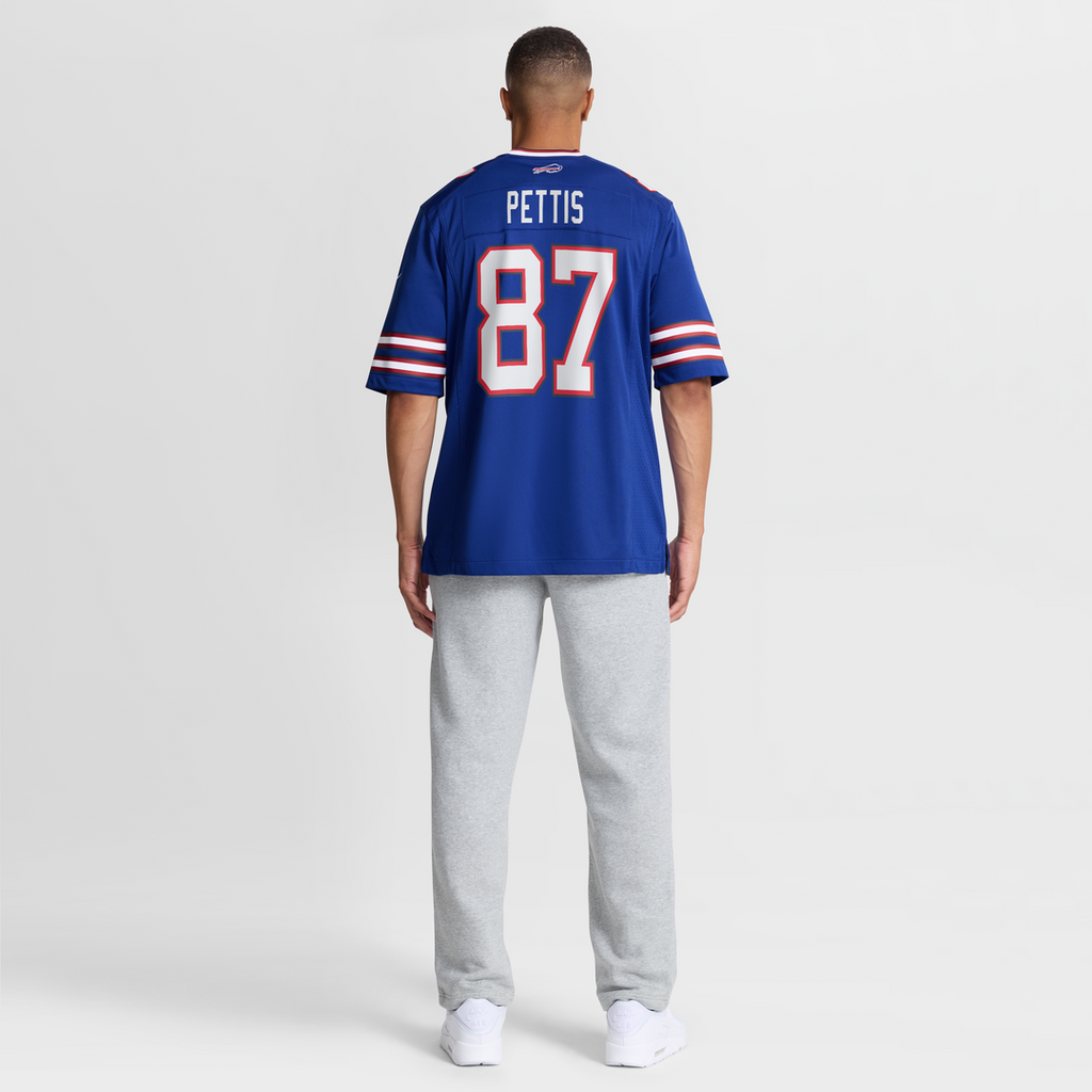 Men's Buffalo Bills Dante Pettis Nike Royal Team Game Jersey