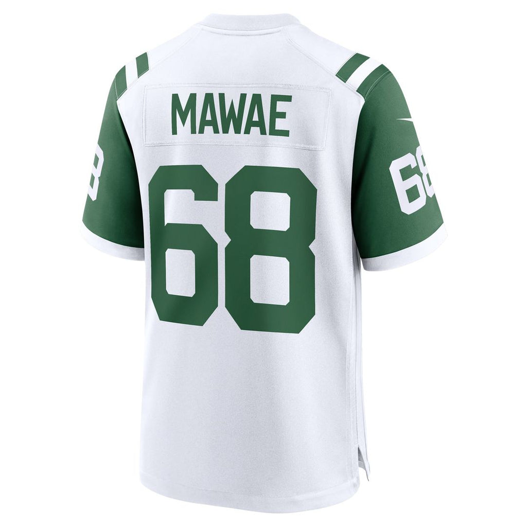 Men's New York Jets Kevin Mawae Nike White Retired Player Alternate Game Jersey