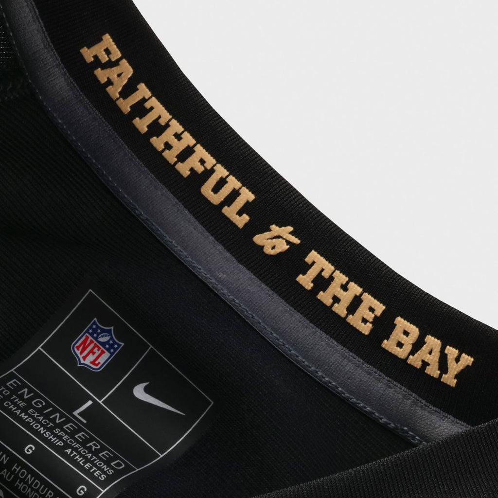Men's San Francisco 49ers George Kittle Nike Black Rivalries Collection Game Jersey