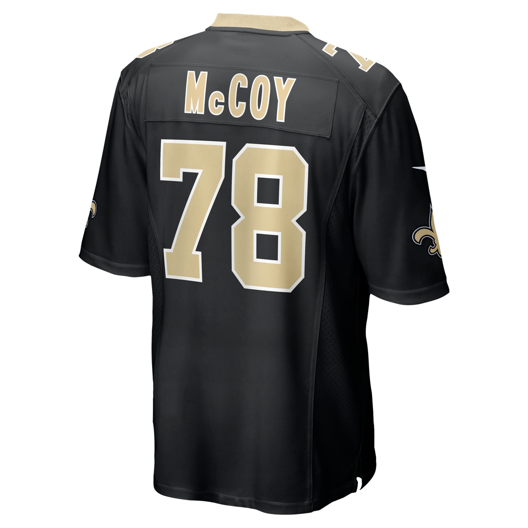 Men's New Orleans Saints Erik Mccoy Nike Black Game Jersey