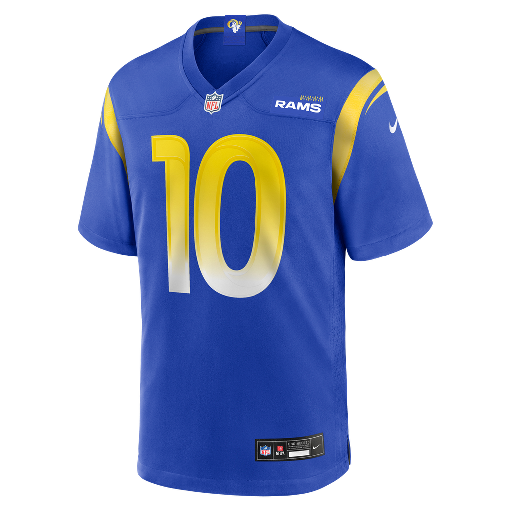 Men's Los Angeles Rams Britain Covey Nike  Royal Team Game Jersey