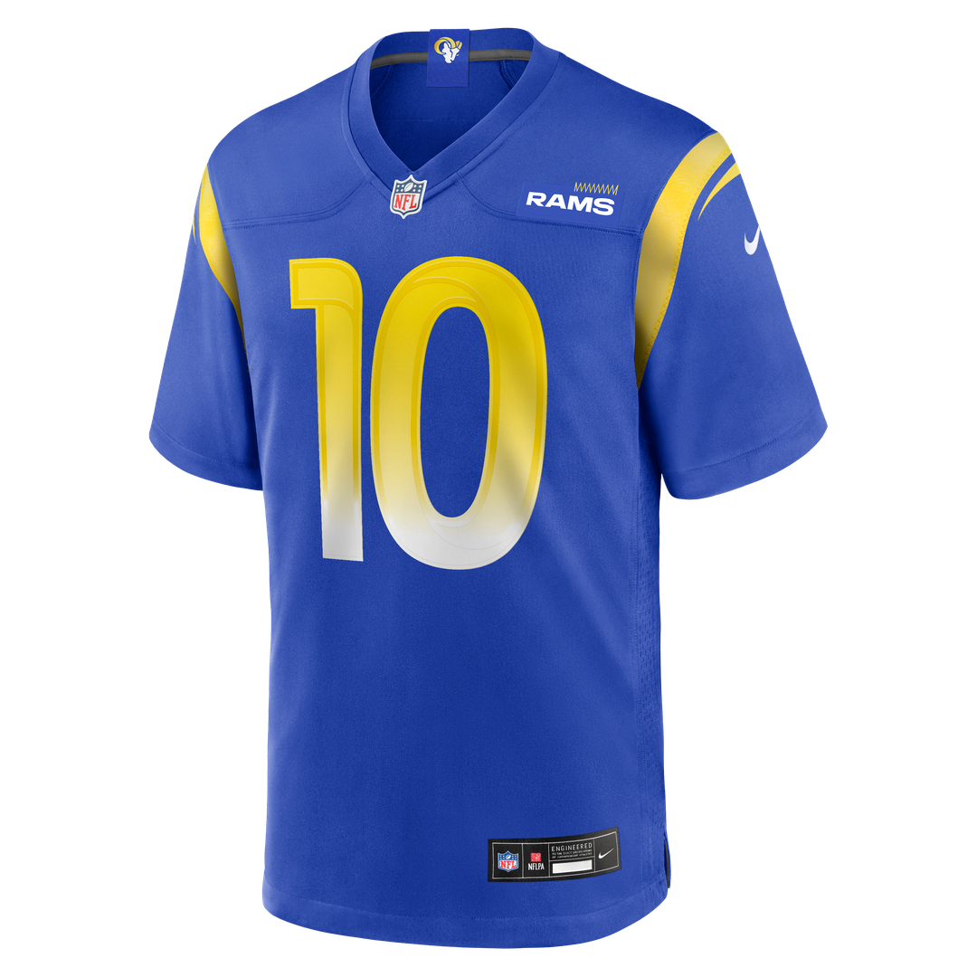 Men's Los Angeles Rams Britain Covey Nike  Royal Team Game Jersey