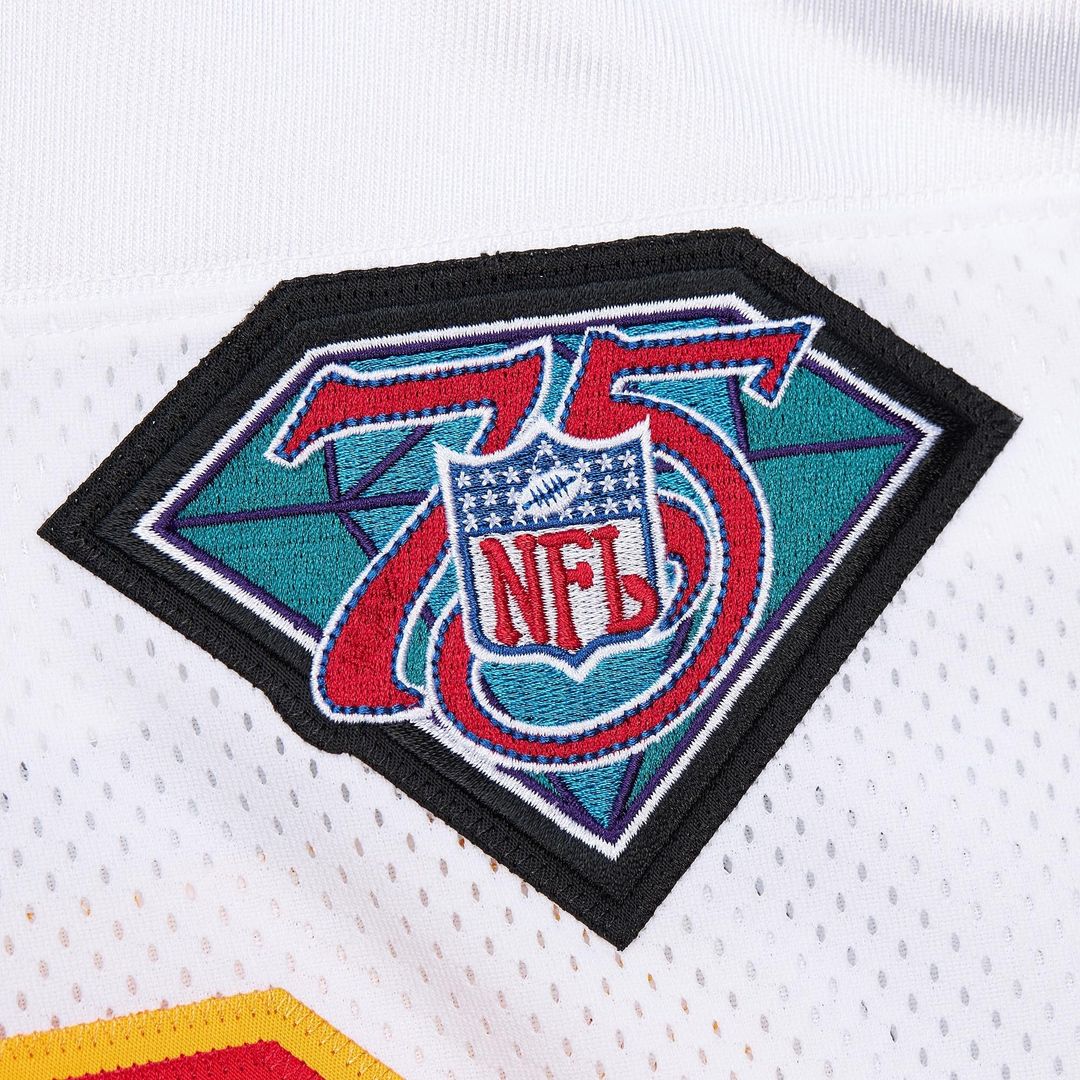 Men's Kansas City Chiefs 1994 Marcus Allen Mitchell & Ness White Authentic Throwback Retired Player Jersey