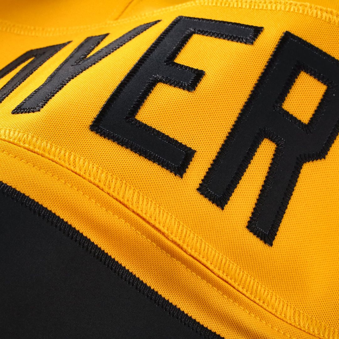 Men's Pittsburgh Steelers Joey Porter Jr. Nike Gold Alternate 1933 Throwback Vapor F.U.S.E. Limited Jersey