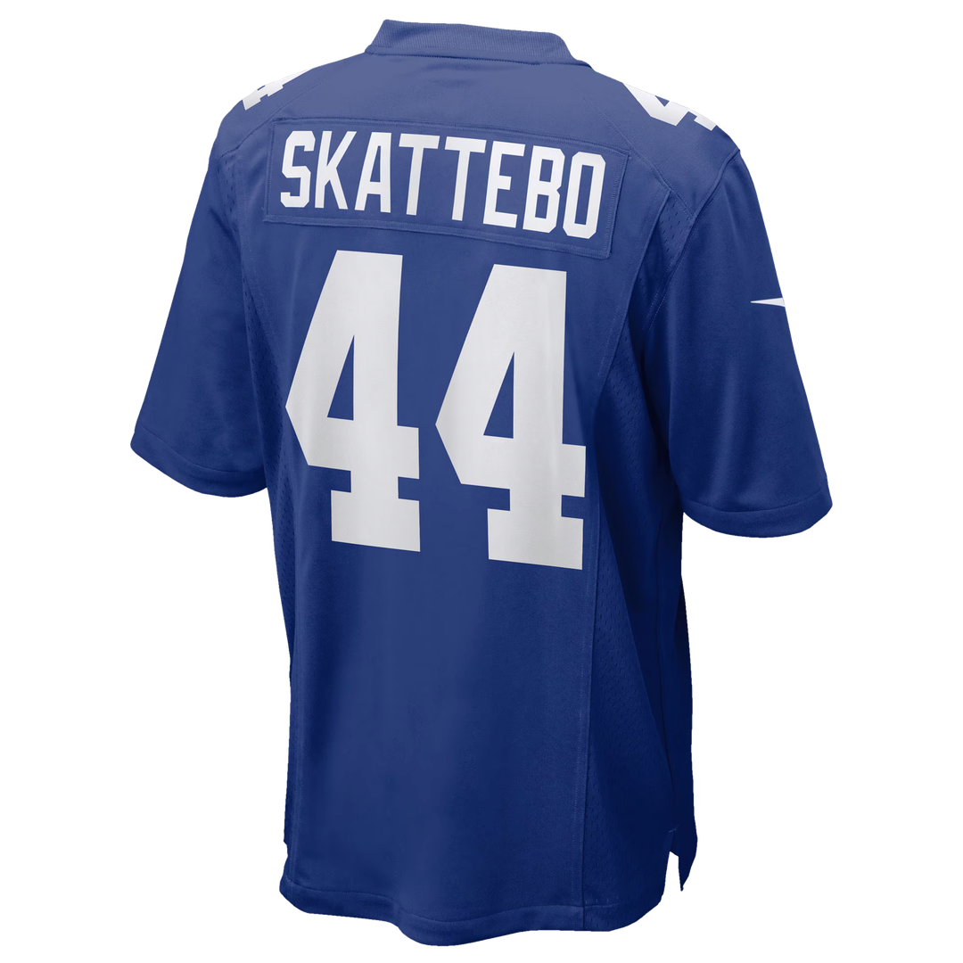 Men's New York Giants Cam Skattebo Nike Red Alternate Century Red Game Jersey