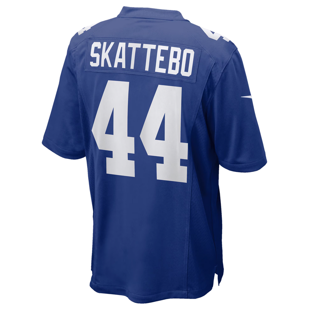 Men's New York Giants Cam Skattebo Nike White Game Jersey