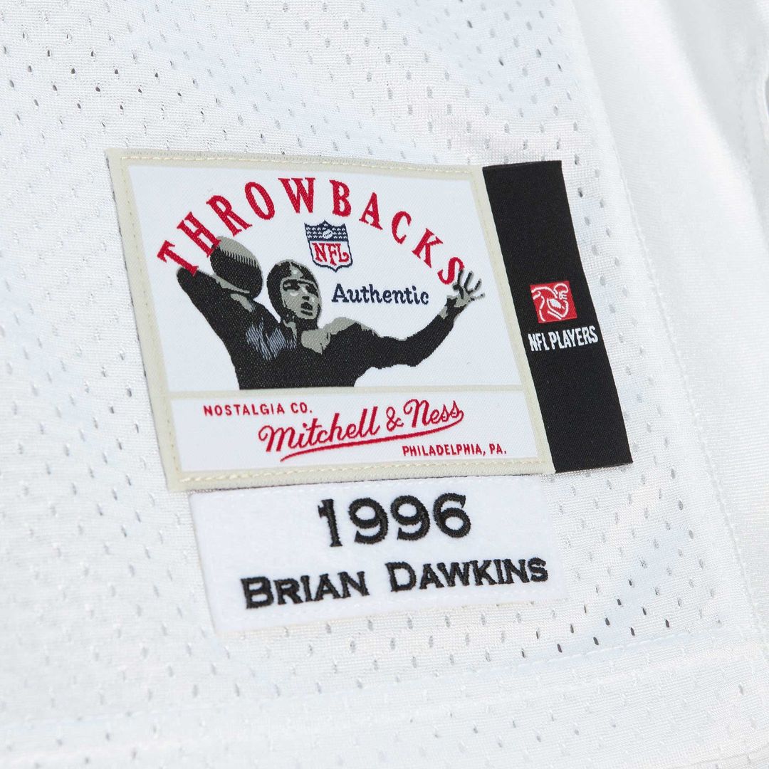 Men's Philadelphia Eagles Brian Dawkins Mitchell & Ness Green 2007 Authentic Throwback Retired Player Jersey