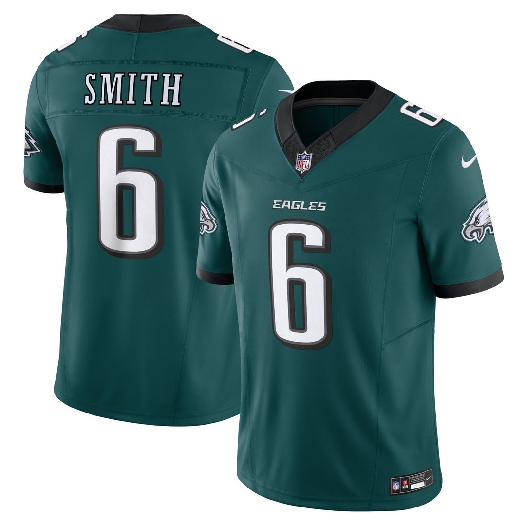 Men's Philadelphia Eagles DeVonta Smith Nike White Vapor F.U.S.E. Limited Jersey