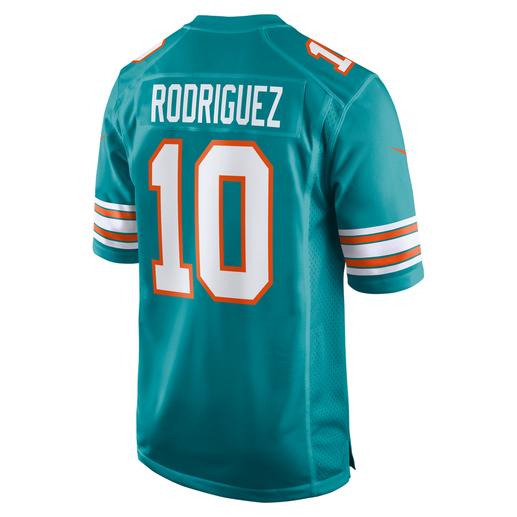 Men's Miami Dolphins Jacob Rodriguez Nike White Game Jersey